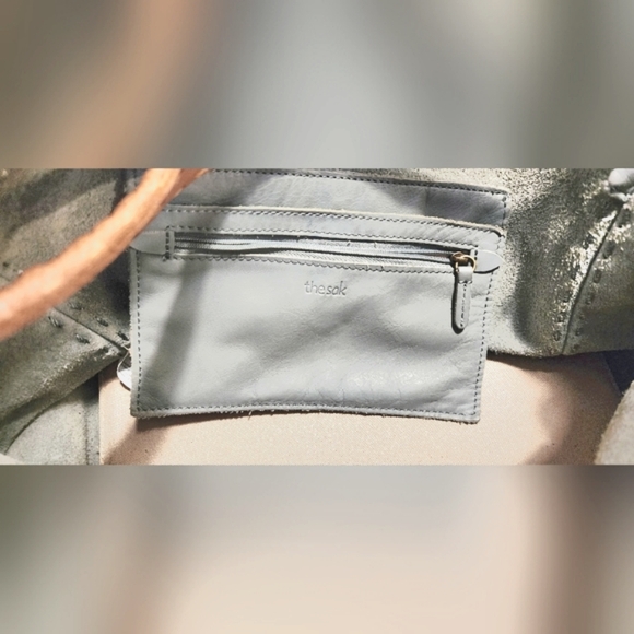 The Sak Gray and Brown Tote Bag - Picture 7 of 10